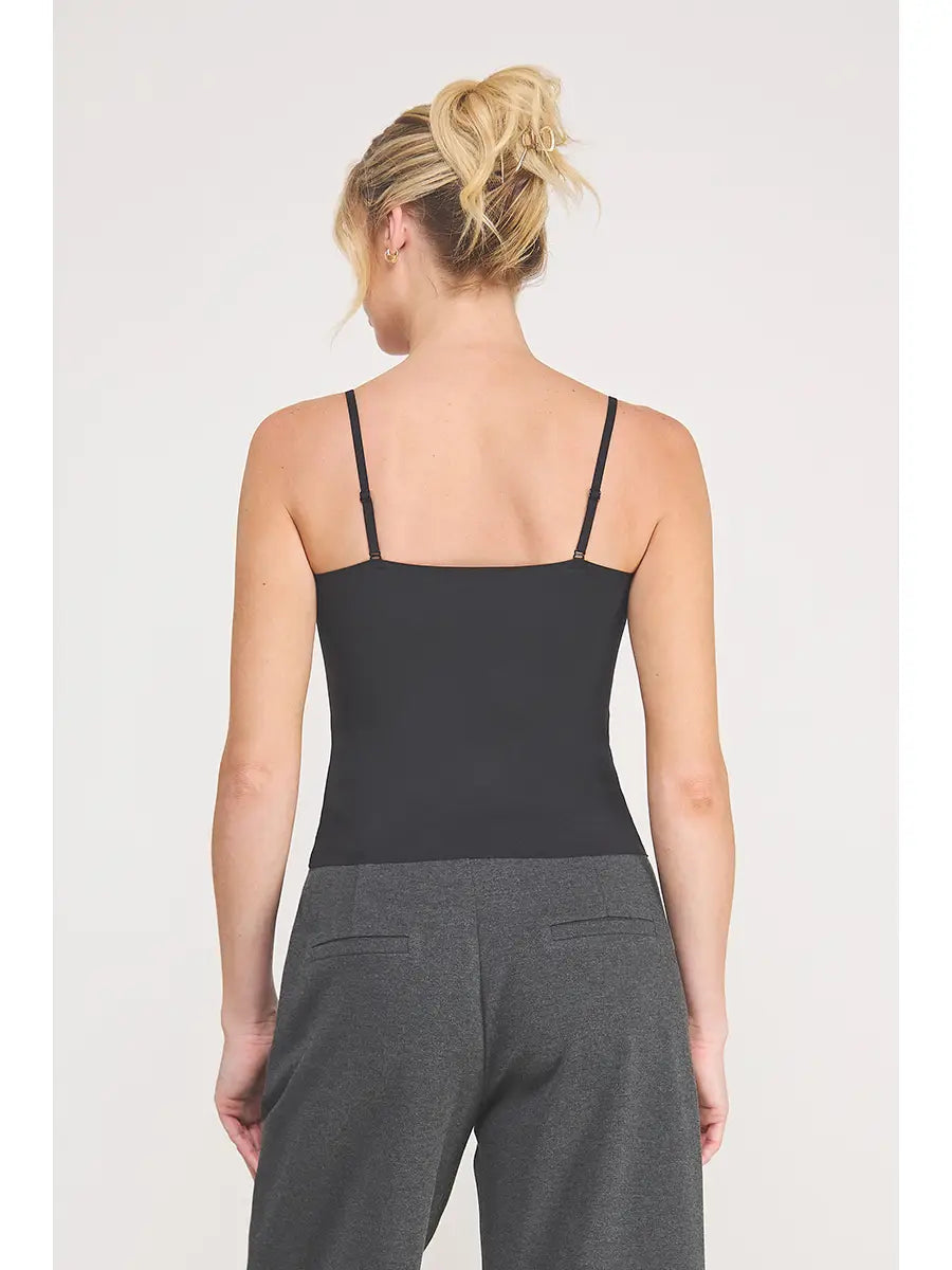 Cami Bralette with Eyelash Lace Trim