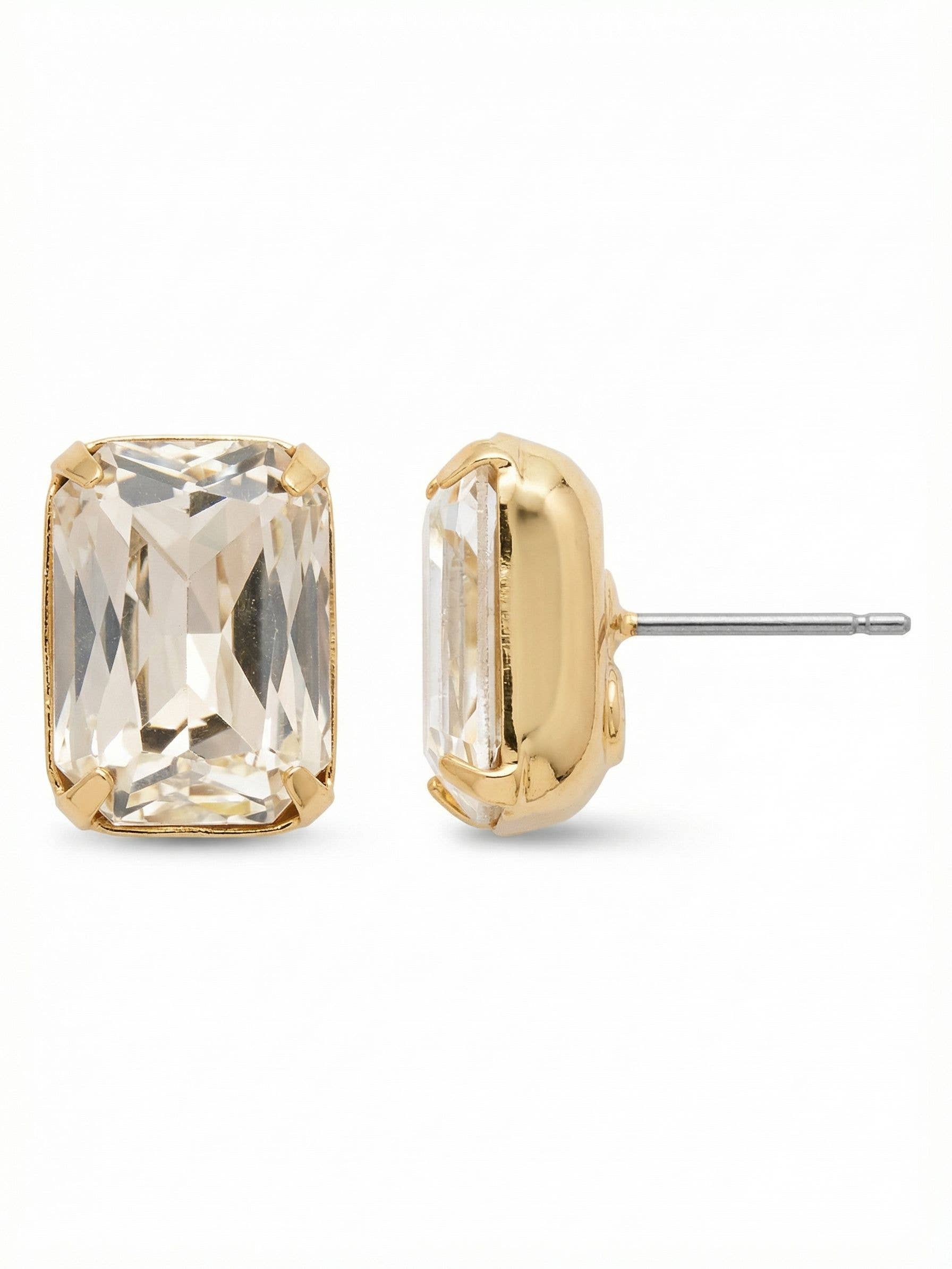 Everyday Stud Earrings| Clear