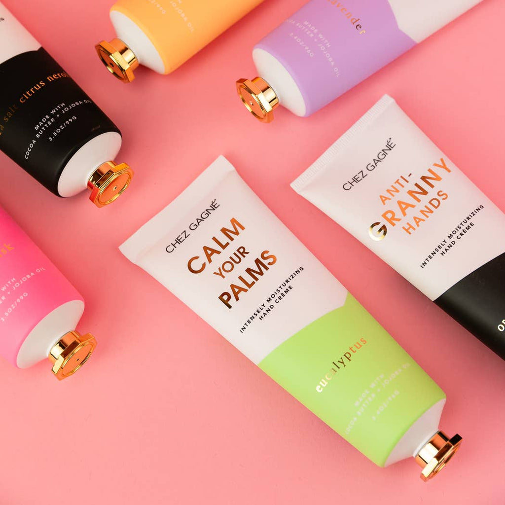 Calm Your Palms - Self-Care Hand Cream Gift, Eucalyptus