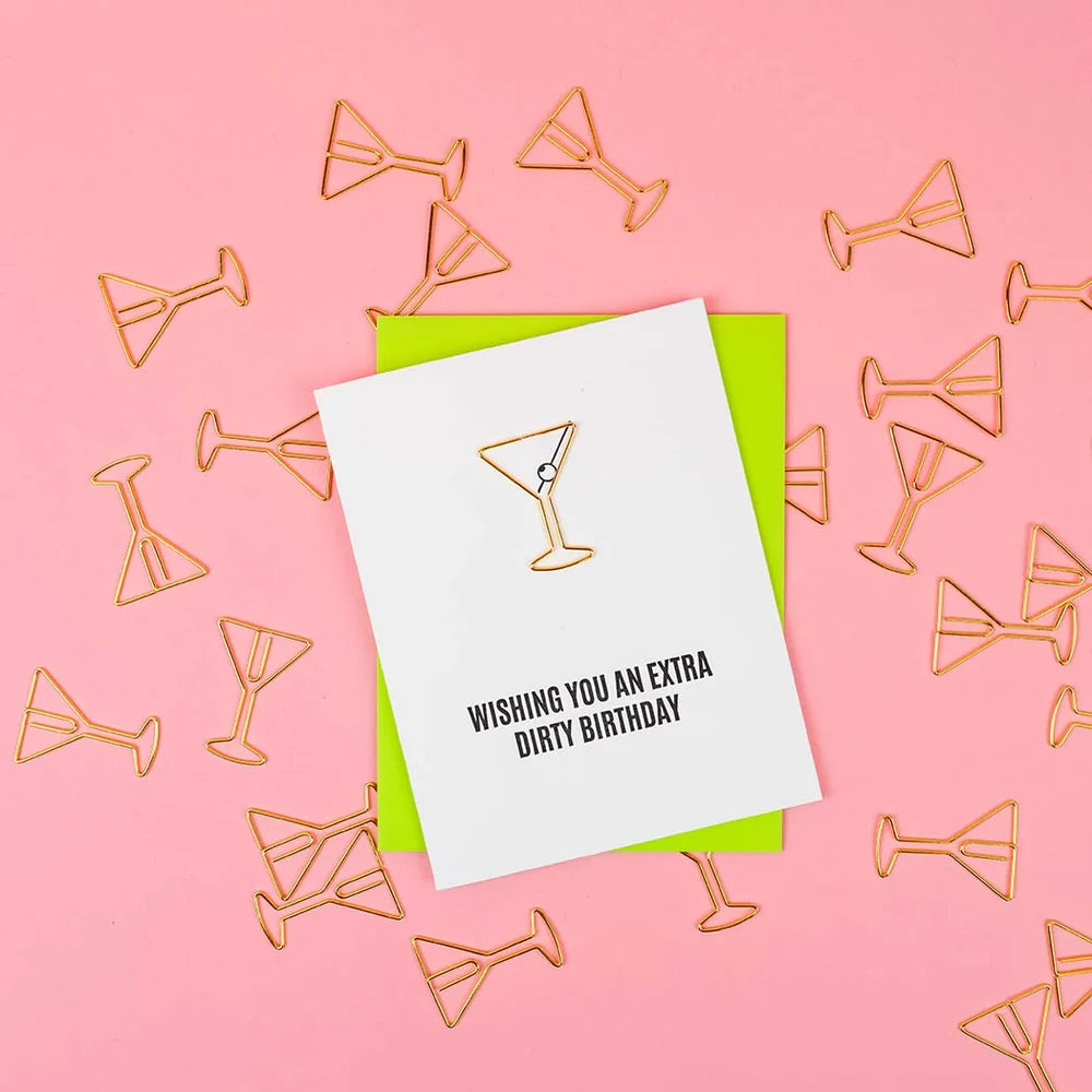 Extra Dirty Birthday | Paper Clip Card