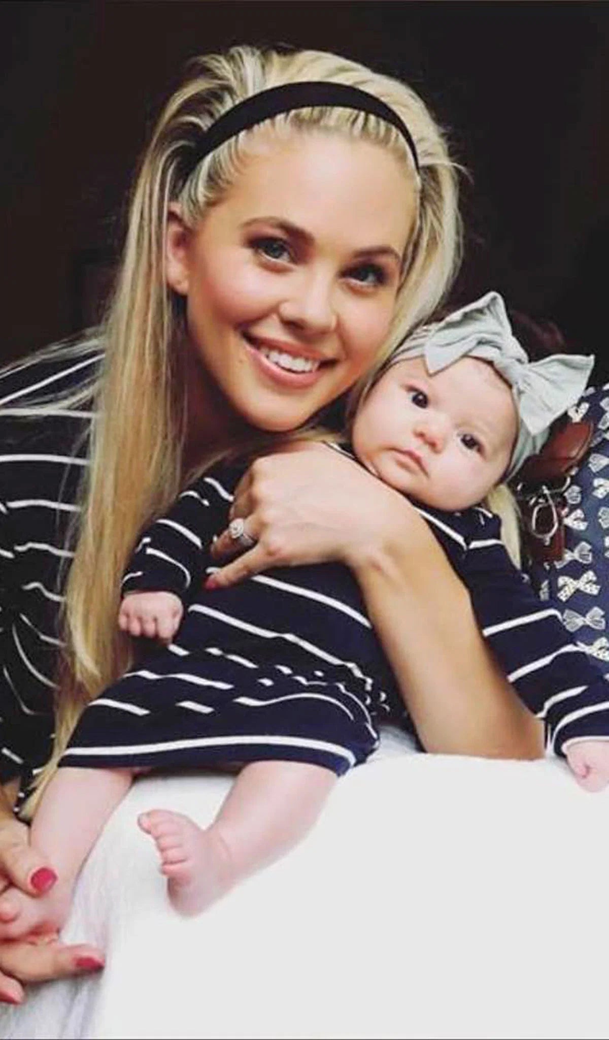 Analise 5-Piece PJ Set | Navy Stripe