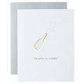 This Calls For Bubbly | Paper Clip Card