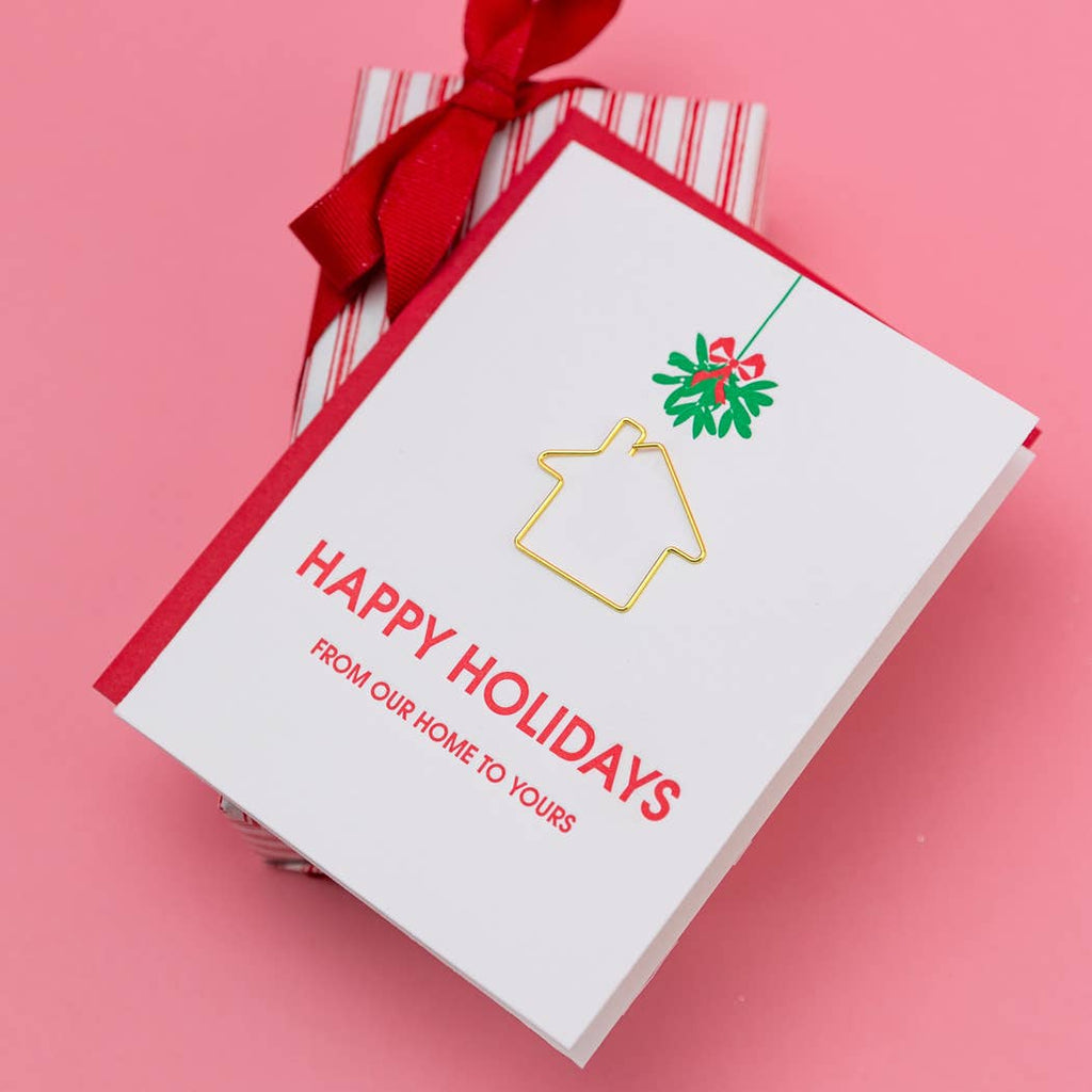 Happy Holidays From Our Home To Yours - Holiday Card