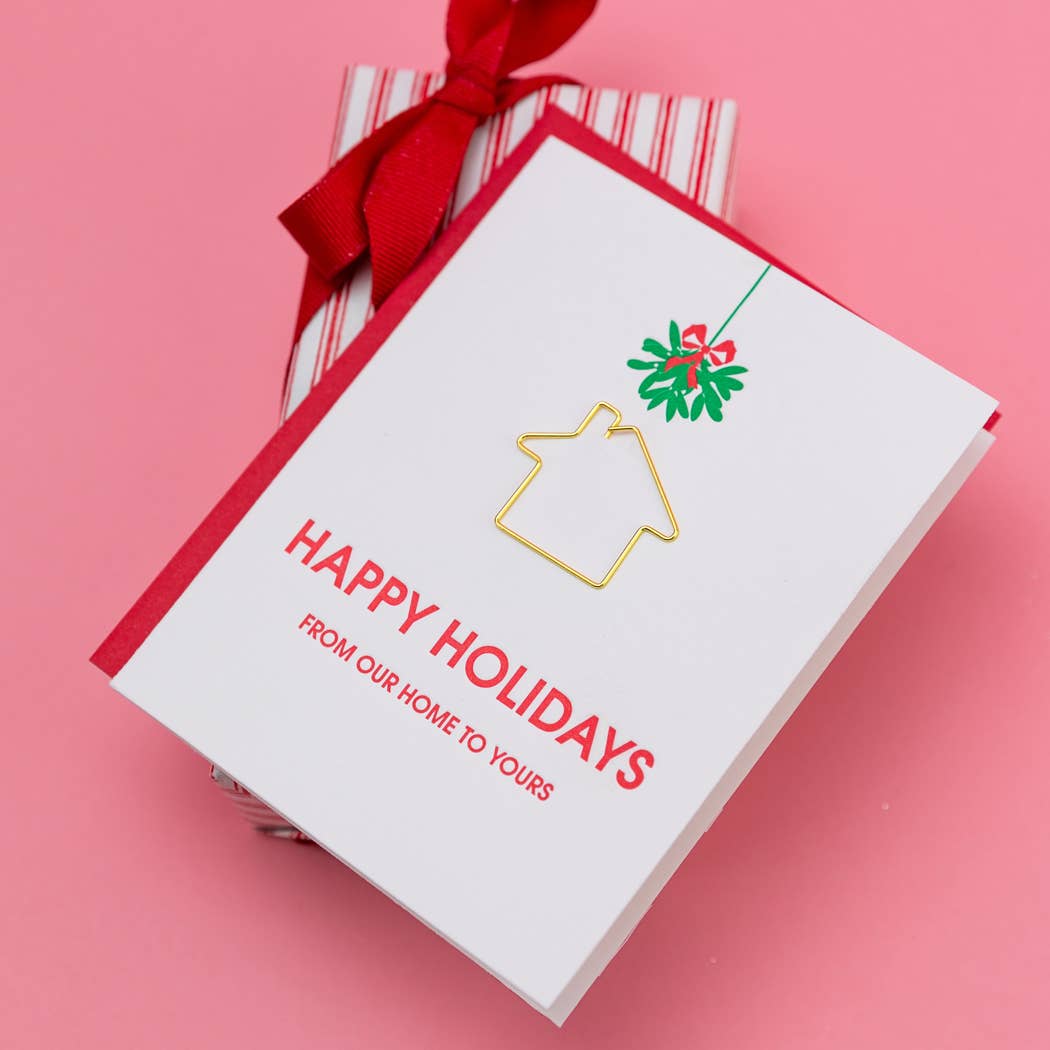 Happy Holidays From Our Home To Yours - Holiday Card