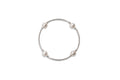 8mm White Pearl Blessing Bracelet: S
