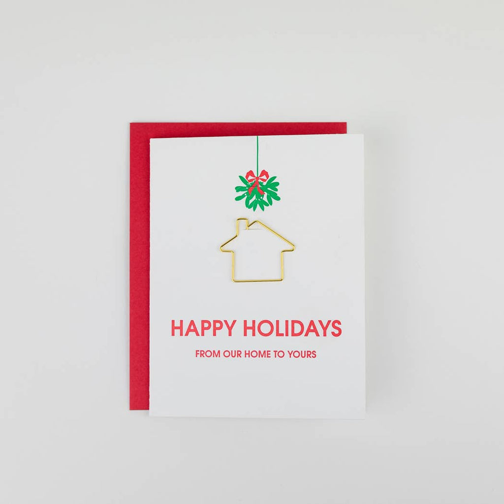 Happy Holidays From Our Home To Yours - Holiday Card