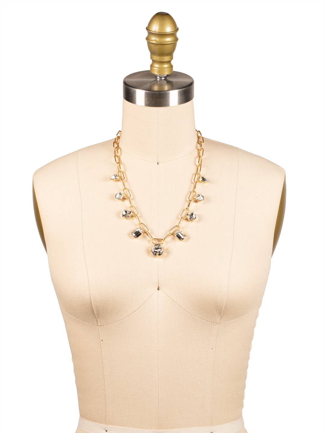 Kelly Tennis Necklace | Clear
