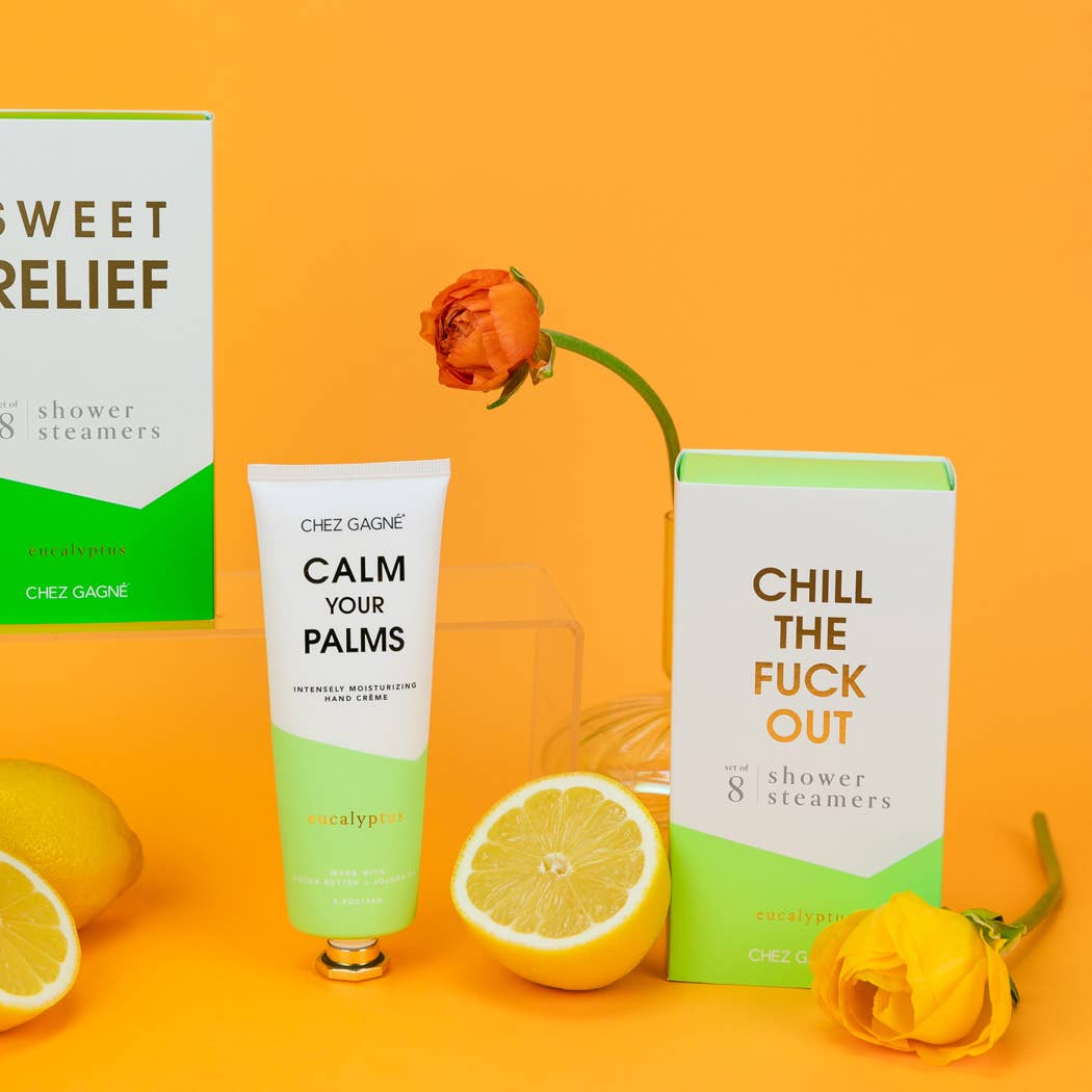Calm Your Palms - Self-Care Hand Cream Gift, Eucalyptus