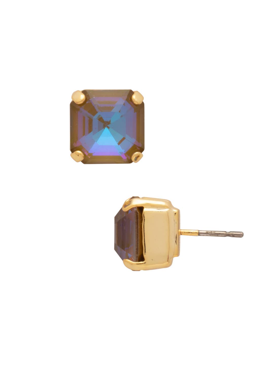 Izzy Stud Earrings - EFY1BGCPD: Brown