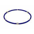 Game Day - Blue & Gold Filled Bracelet
