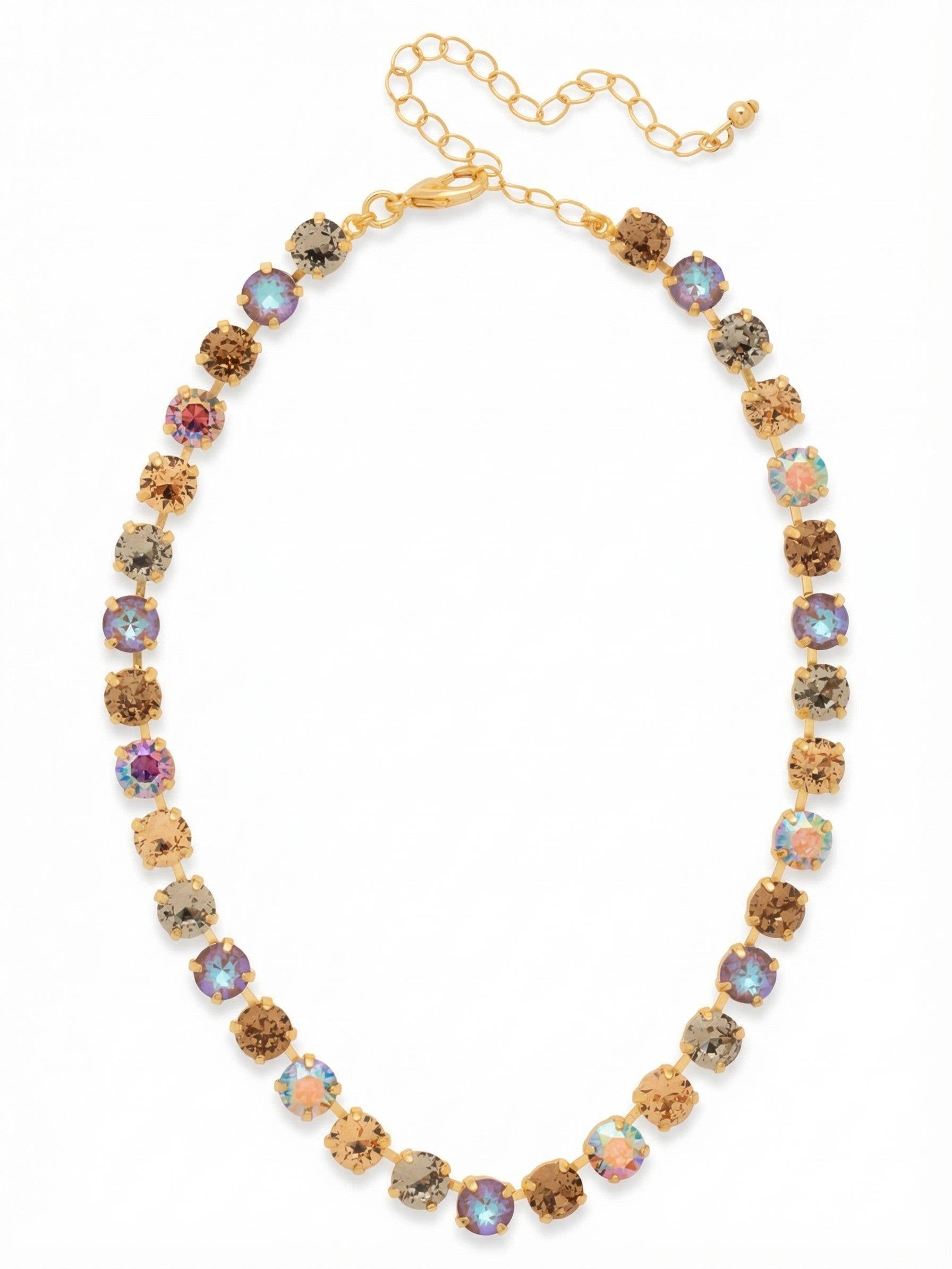 Matilda Choker Necklace - NFJ80BGHNB: Brown