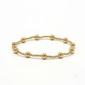 The Malibu 2x5 14k Gold filled Beaded Bracelet: 2mm5 / 6.5"