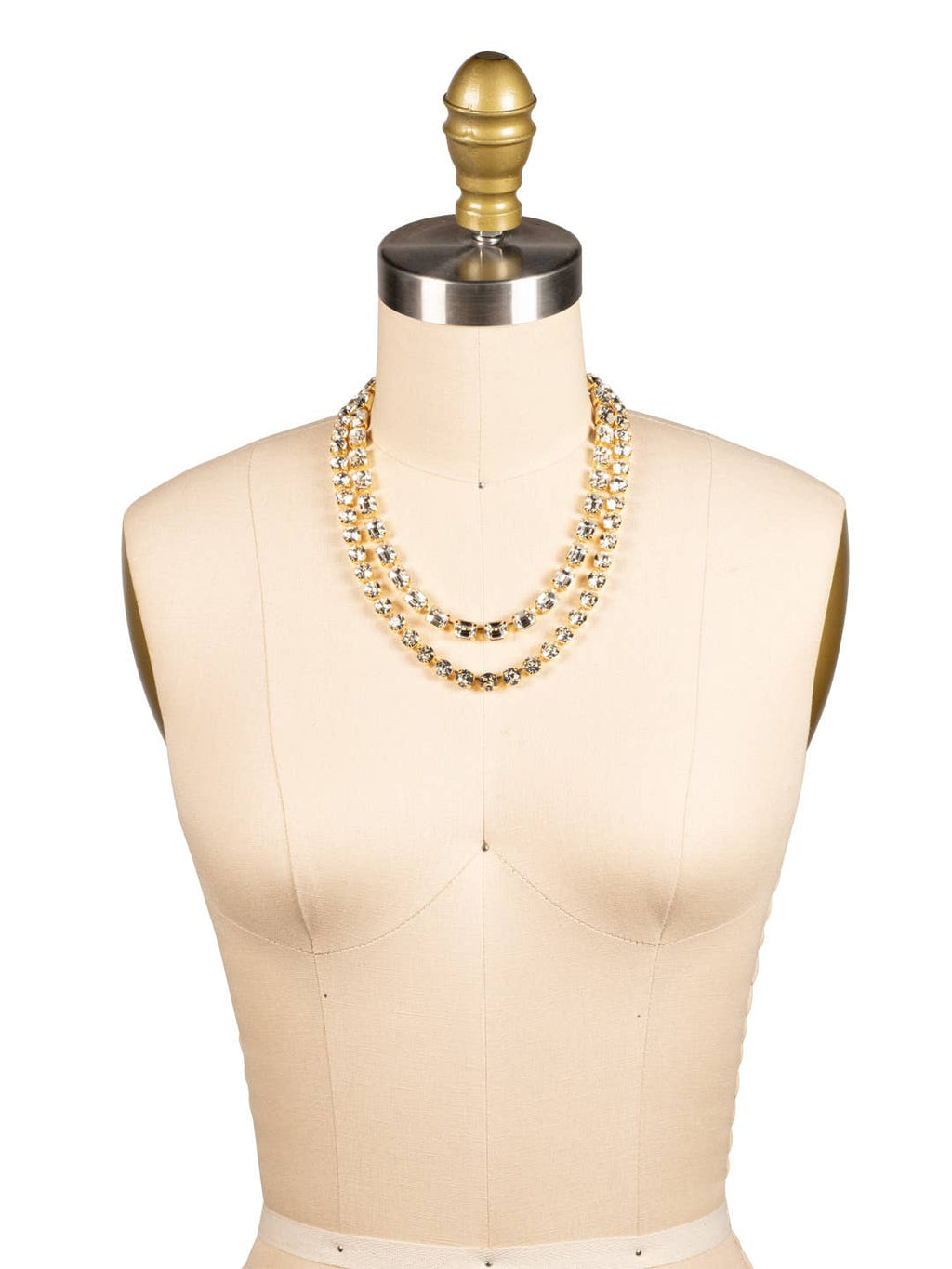 Marci Tennis Necklace - NFZ2BGCRY: Clear