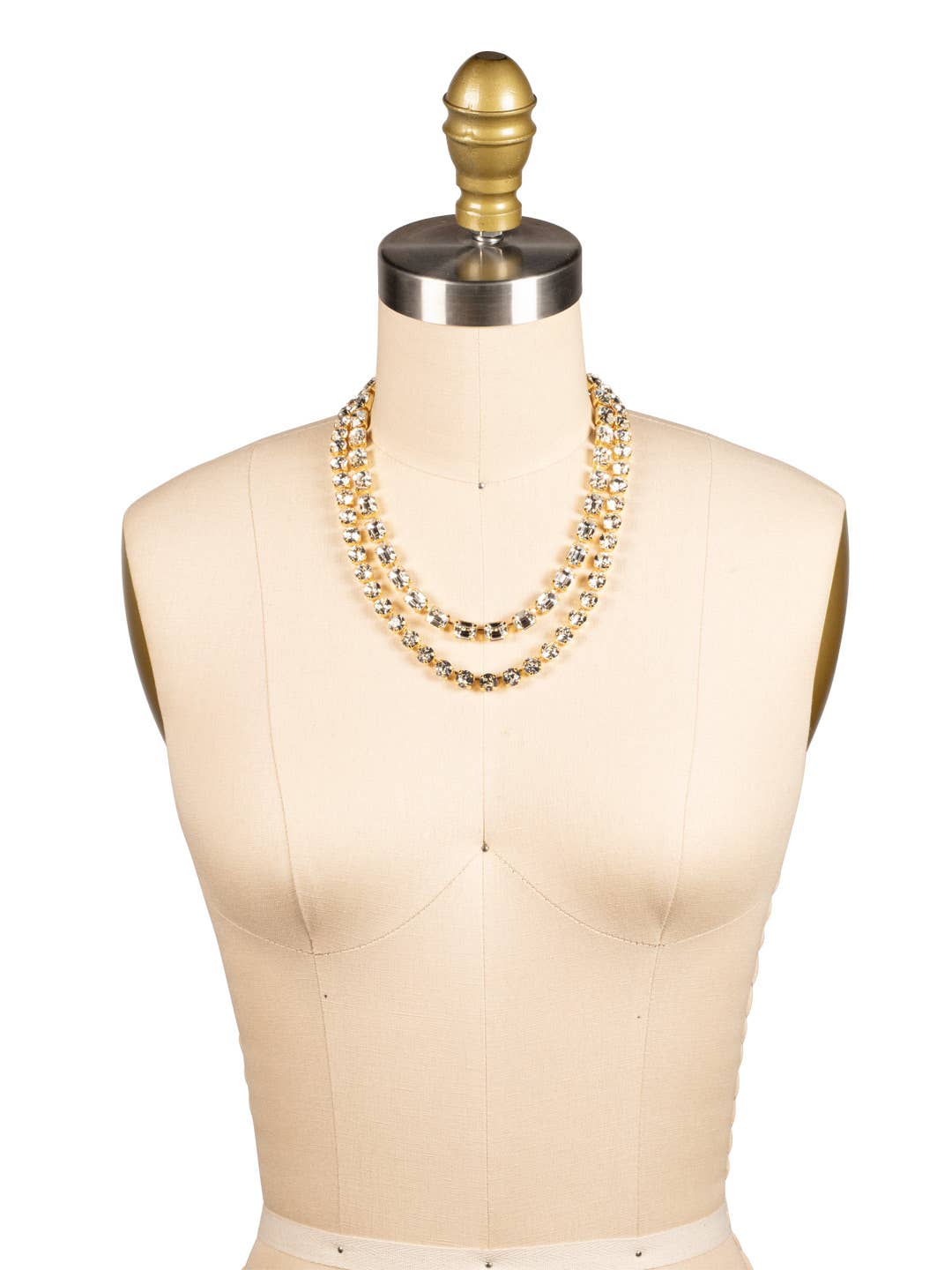 Marci Tennis Necklace - NFZ2BGCRY: Clear