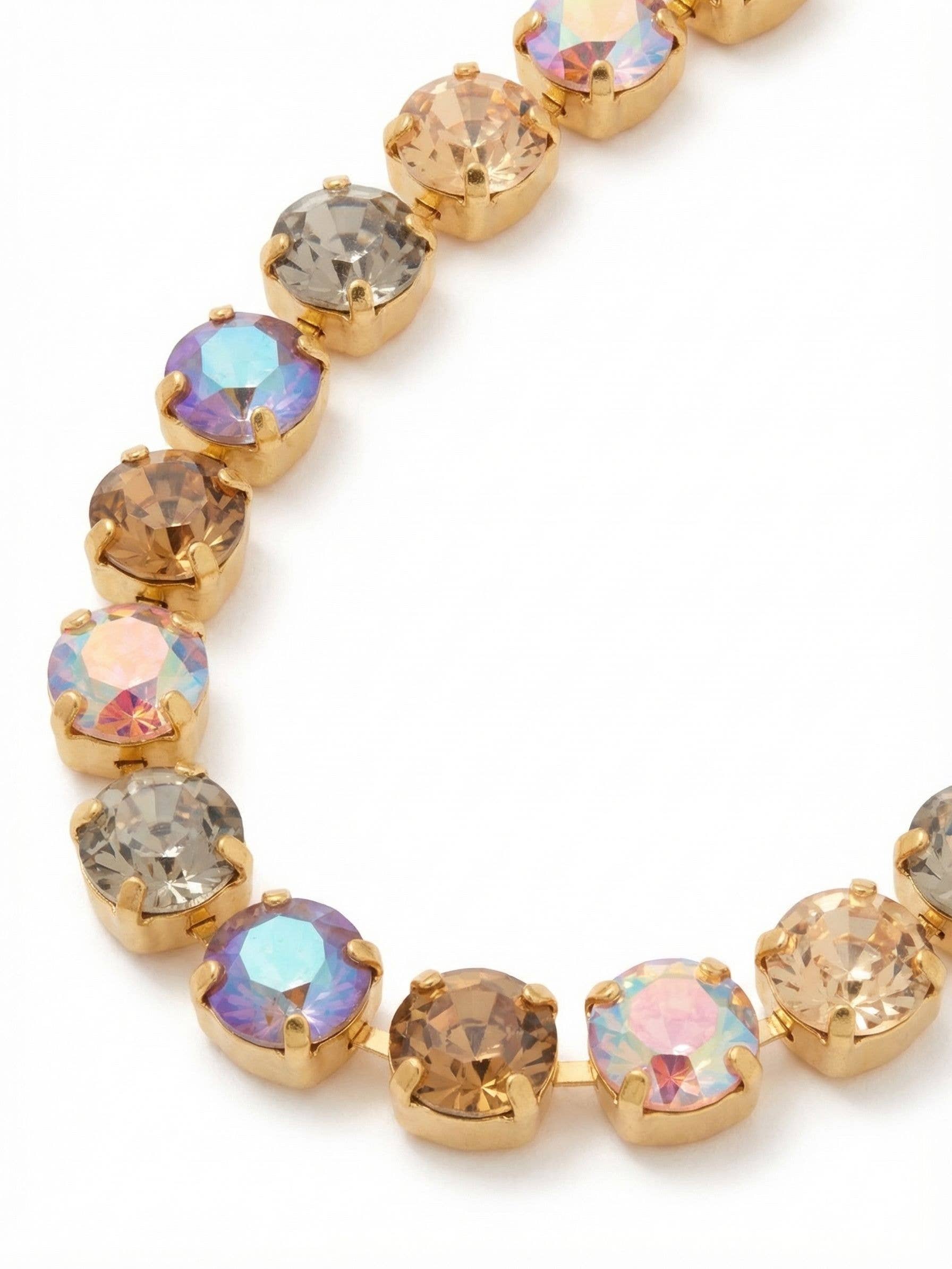 Matilda Choker Necklace - NFJ80BGHNB: Brown