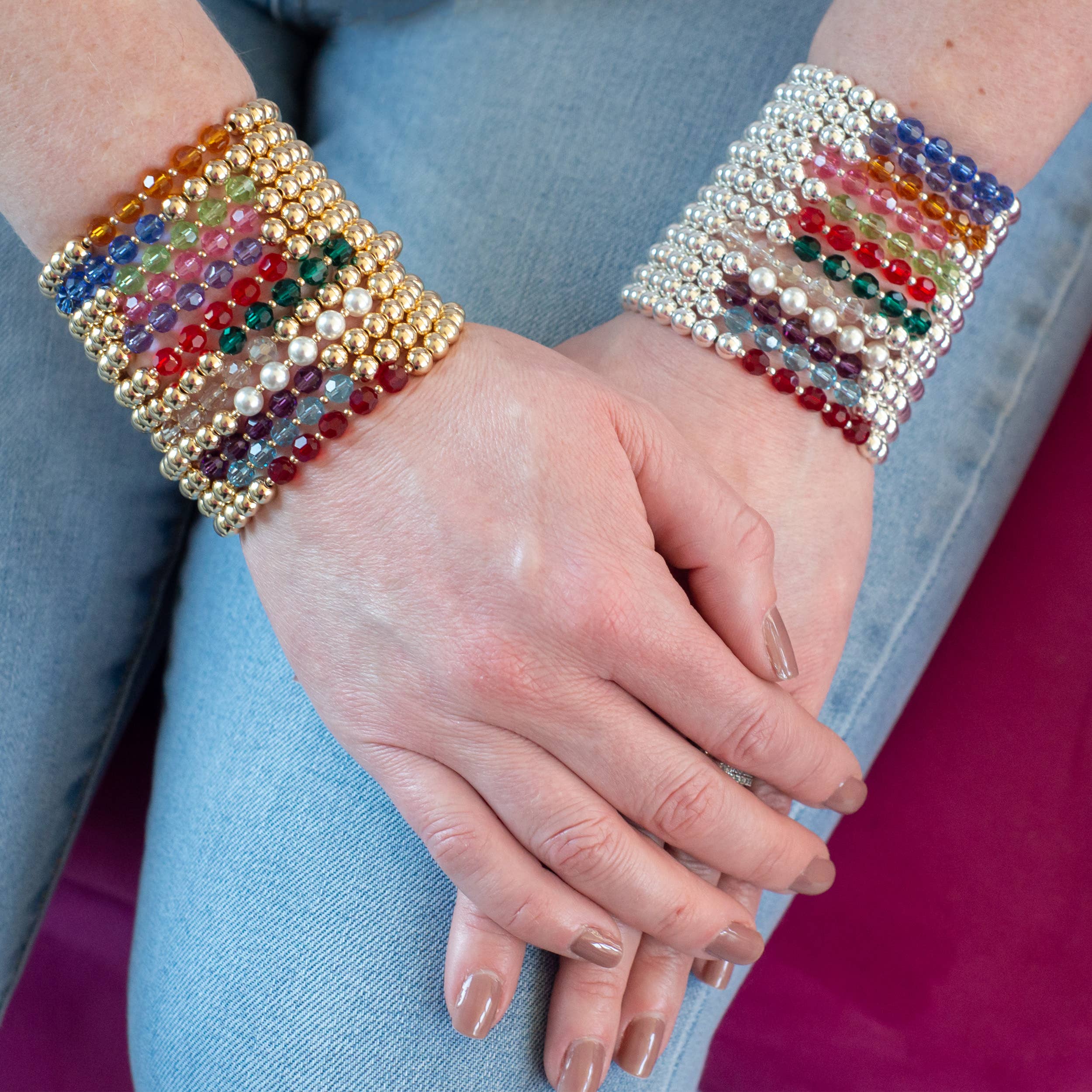 Birthstones & Blessings - June in Gold-Filled: Standard 7.25"