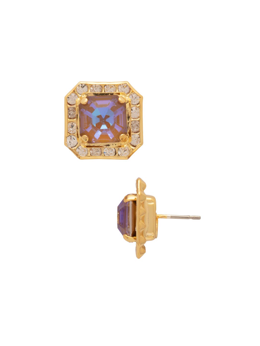Autumn Stud Earrings - EFS5BGCPD: Brown