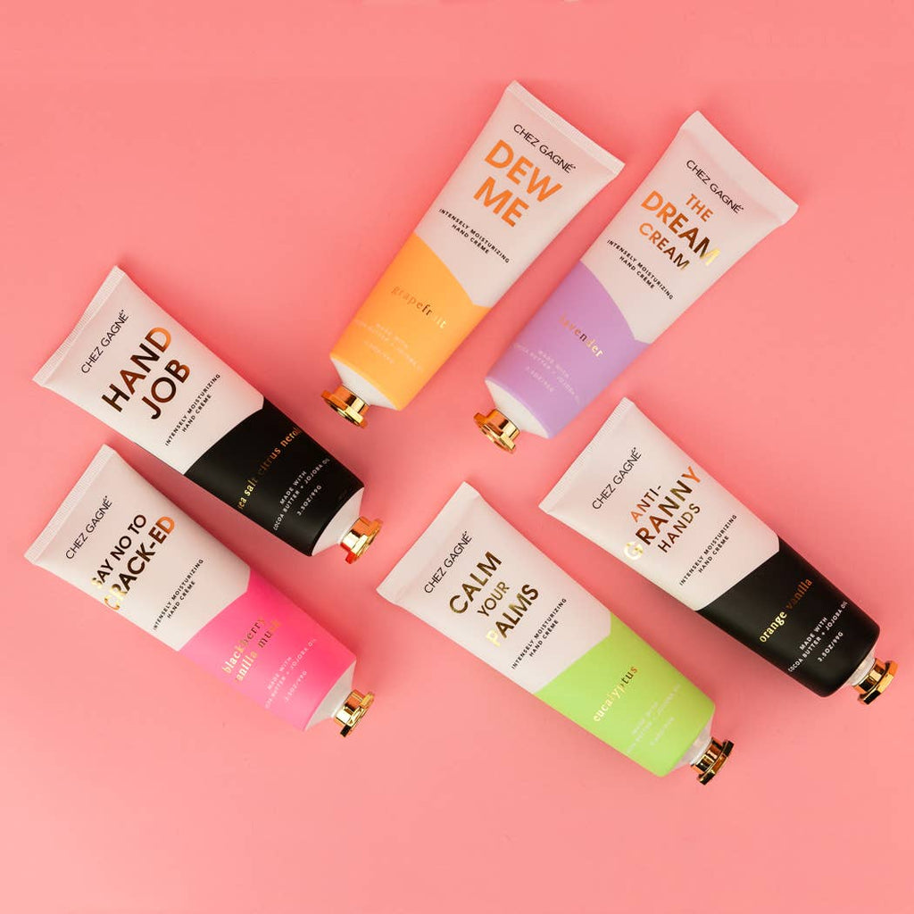 Hand Job - Funny Hand Cream Gift, Sea Salt Citrus + Neroli