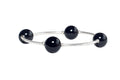12mm Black Onyx Blessing Bracelet: S
