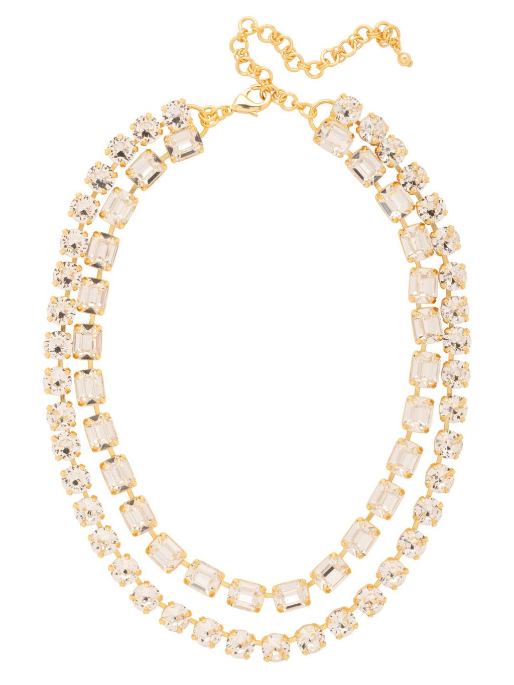 Marci Tennis Necklace - NFZ2BGCRY: Clear