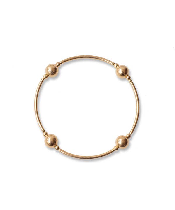 8mm Gold-Filled Blessing Bracelet: S