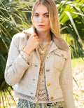 Franny Tweed Jacket Toasted | Tan Multi