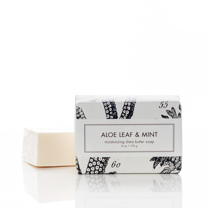 Shea Butter Soap | Aloe Leaf & Mint