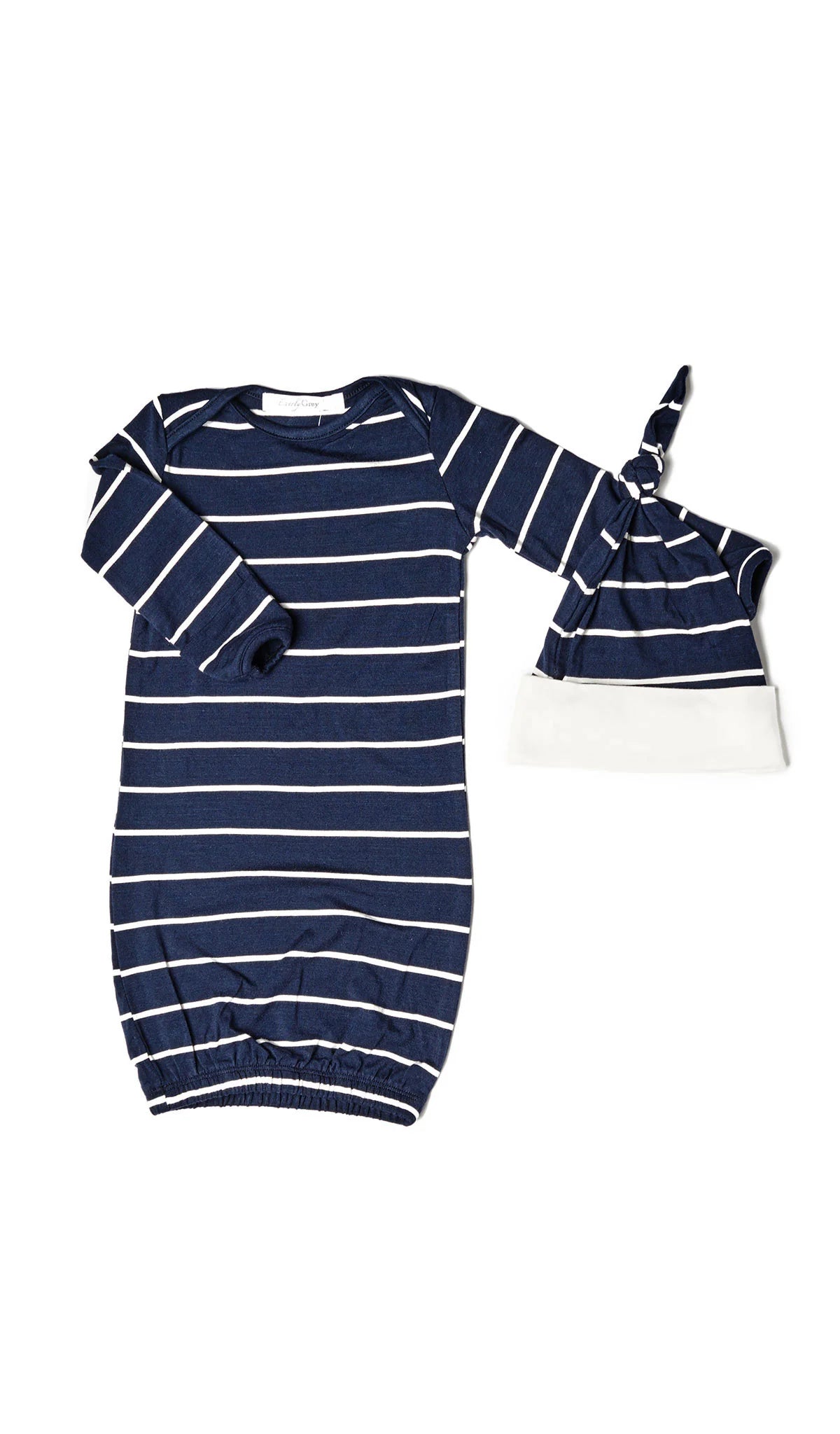 Analise 5-Piece PJ Set | Navy Stripe