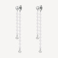 ESSENTIAL Double Dangle Pearl Earrings