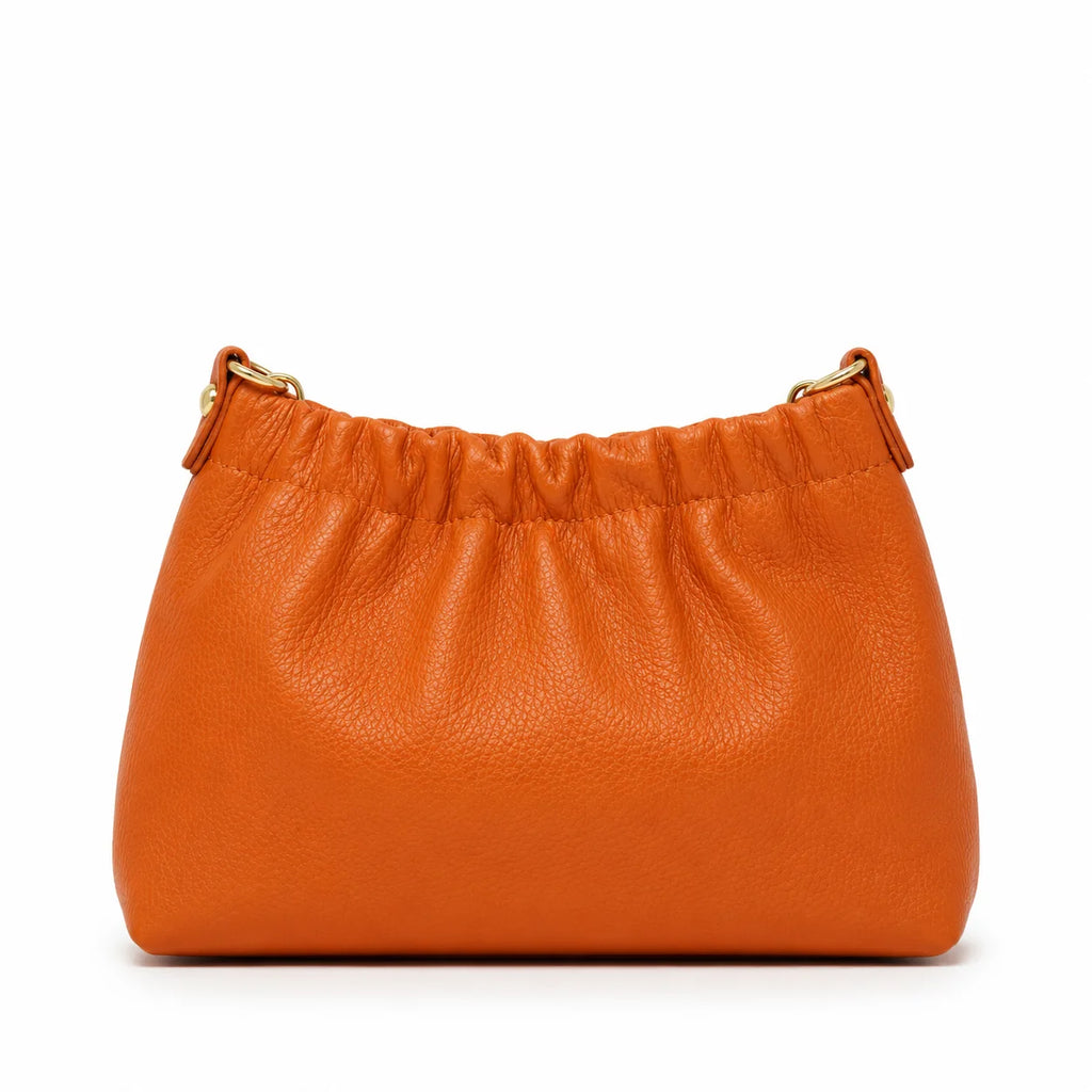 Italian Leather Clutch and Crossbody Bag