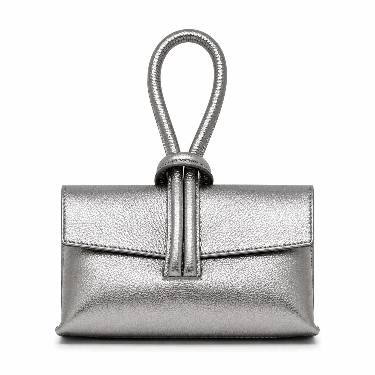 Italian Leather Wristlet Bag