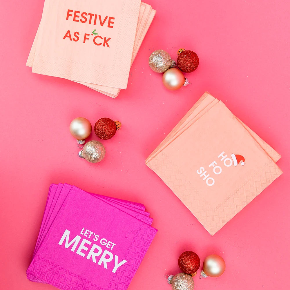 Ho Fo Sho Cocktail Napkins