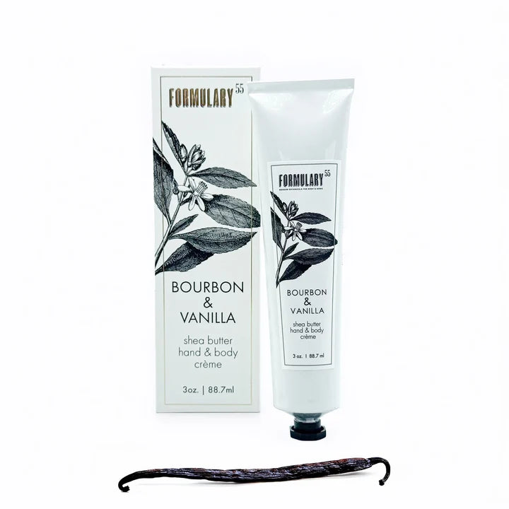 On-the-Go Shea Butter Hand and Body Creme Tube | Bourbon & Vanilla