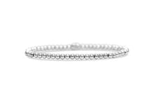 Plain Ball 4mm Bracelet | Silver