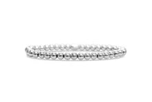 Plain Ball 6mm Bracelet | Silver