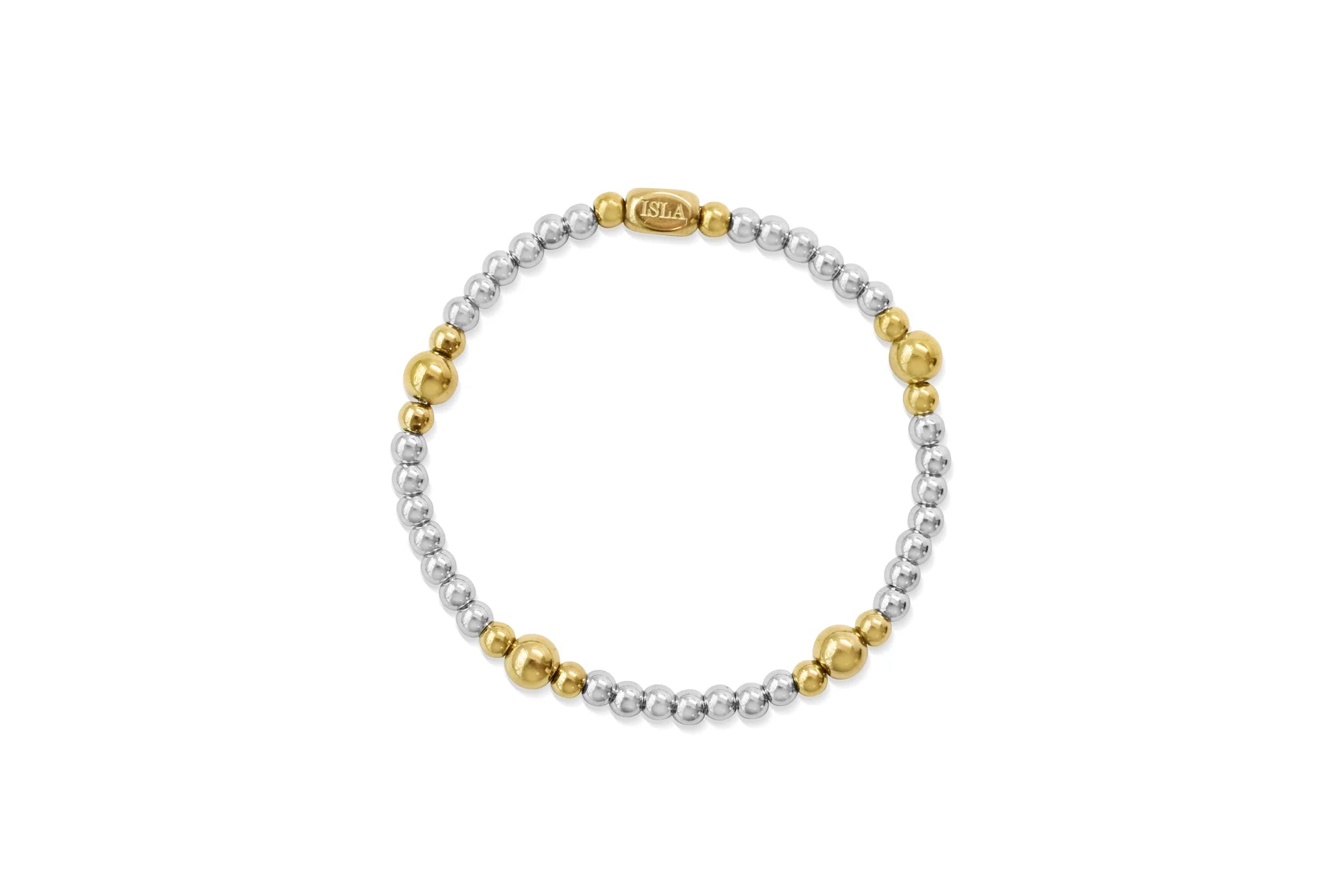 Trio Bubble Bracelet | Two-Tone