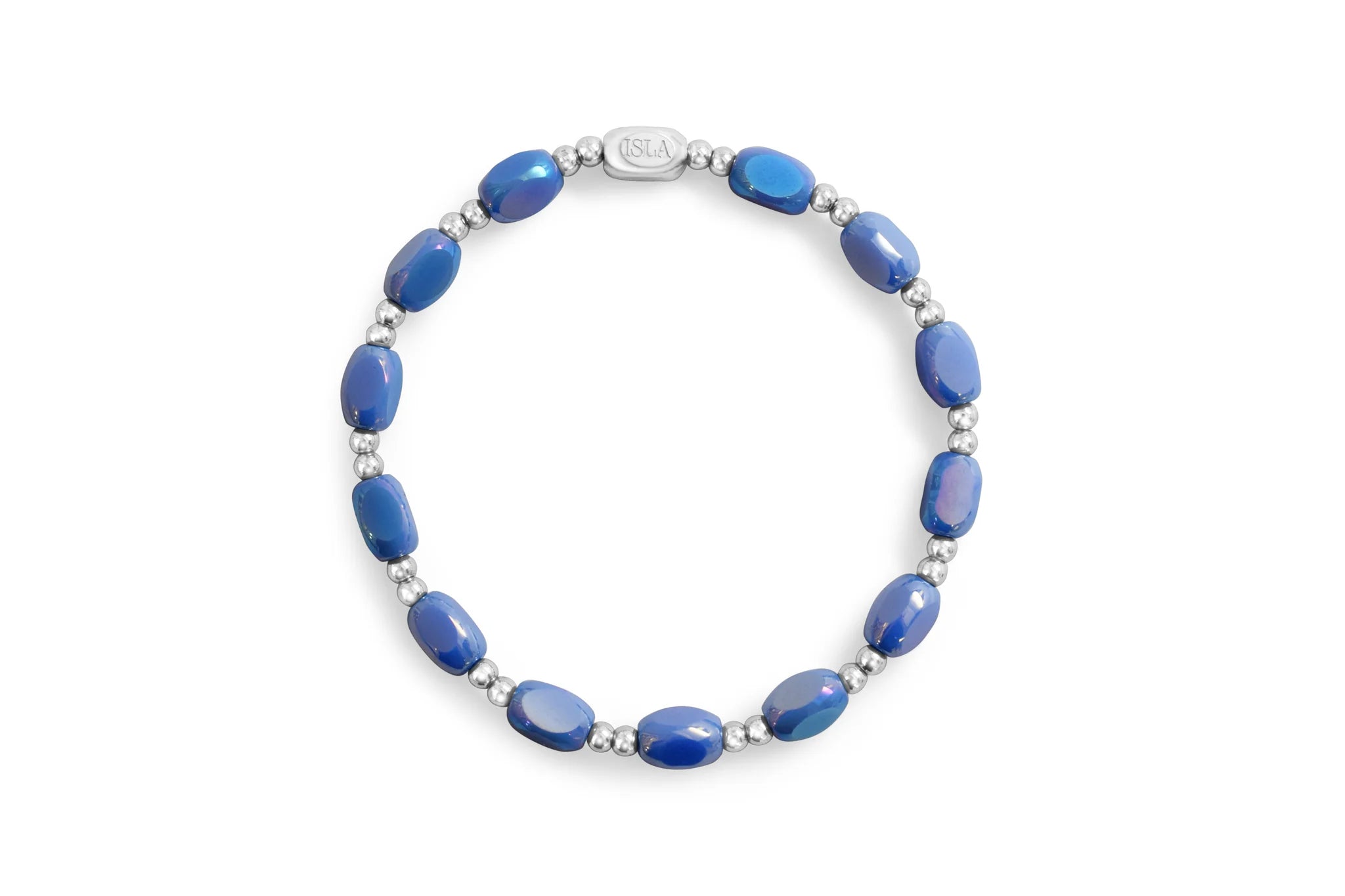All In Bracelet | Periwinkle Water Silver