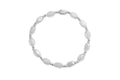 All In Bracelet | White Cap Silver