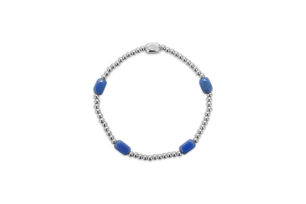 Here and There Bracelet | White Cap Silver