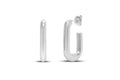 Link Look Weightless Hoop | Silver