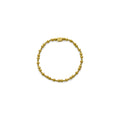 24/ Stretch Bracelet | Double Bubble Gold
