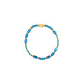 Coastal Crystals Big Sur Bracelet | 'Turqs' & Caicos Gold