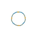 Coastal Crystals Amalfi Bracelet | 'Turqs' & Caicos Gold
