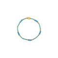 Coastal Crystals Riviera Bracelet | 'Turqs' & Caicos Gold