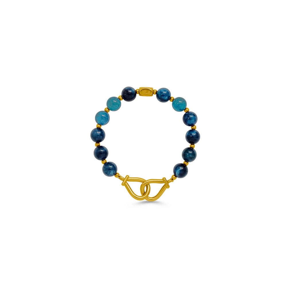 Get Hooked Bracelet | 'Turqs' & Caicos Gold