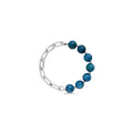Half & Half Bracelet | 'Turqs' & Caicos Silver