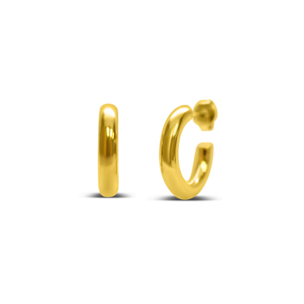 Weightless Hoop Earrings 20mm | Gold
