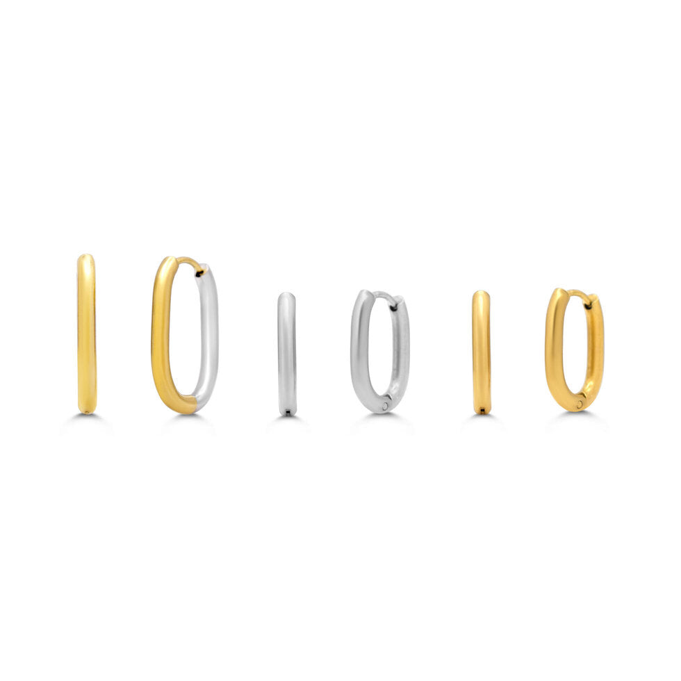 Hoop Hoop Hooray! Earring Trio Set | Two Tides