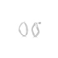 Go With The Flow Stud | Silver