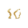 Current Mood Hoop Earrings | Gold